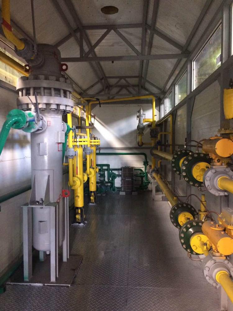 Gas reduction unit
