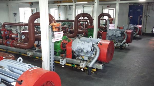 Block pumping station for oil transfer (NPN)